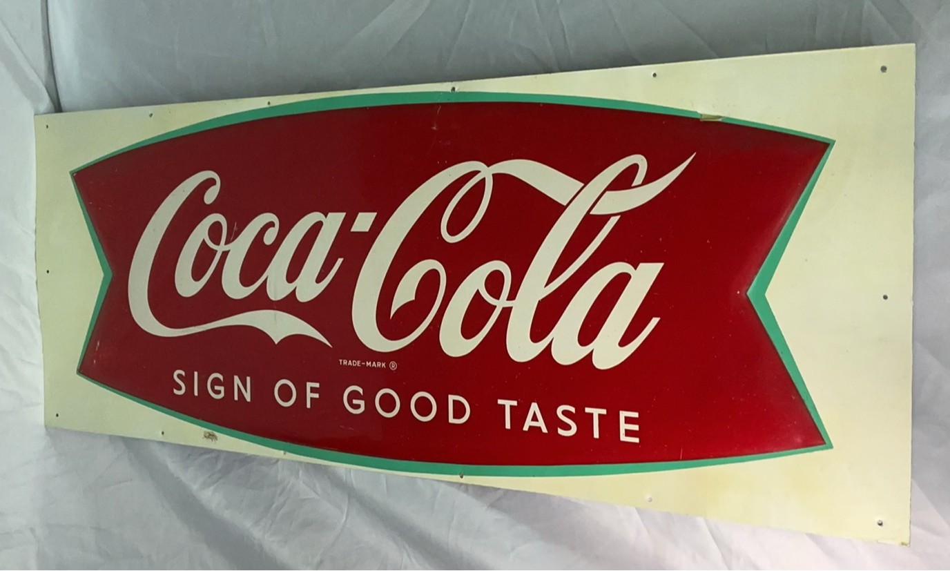 Vintage Metal Coca-Cola Sign - image 5 of 6