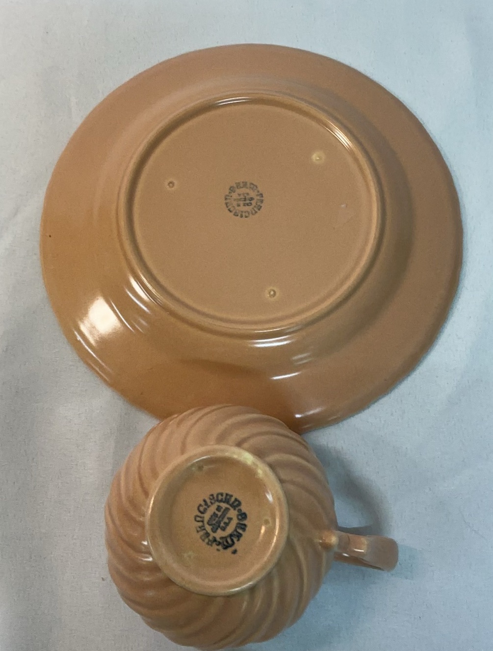 Assortment of Bauer And Franciscan Ceramics - image 8 of 10