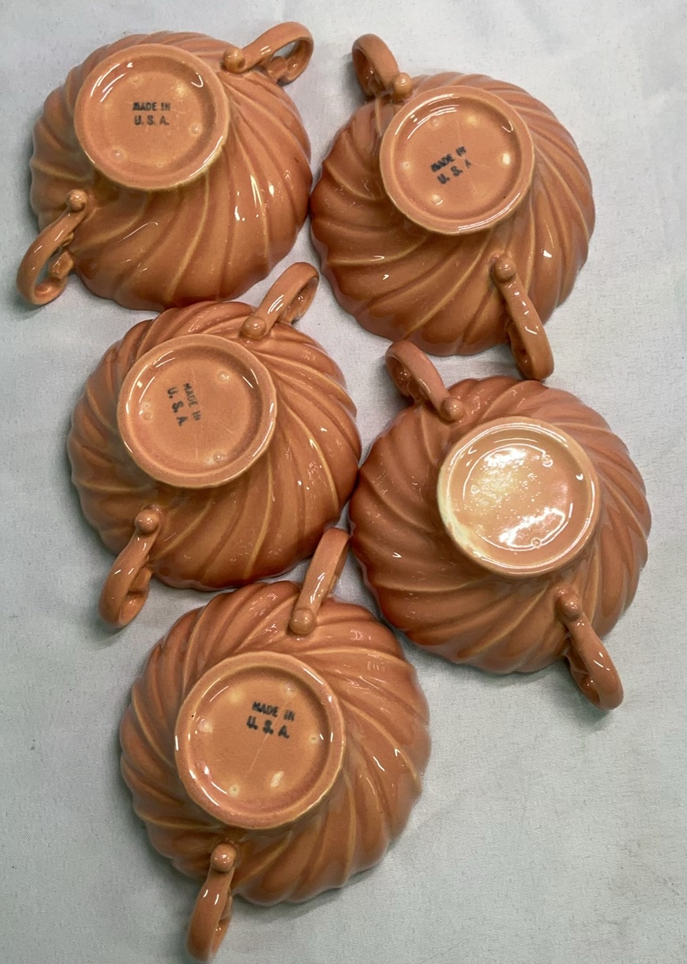Franciscan Coronado Ceramics in Coral/Beige - image 5 of 7