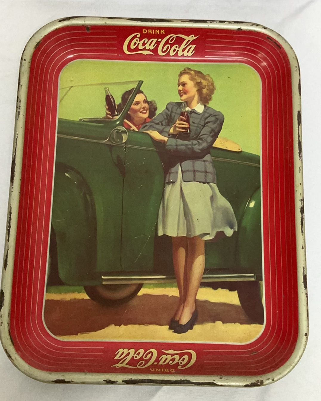 Vintage Coca-Cola Metal Trays And More - image 2 of 14