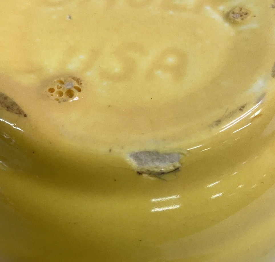 Bauer Ceramics, yellow, lime and brown - image 8 of 10