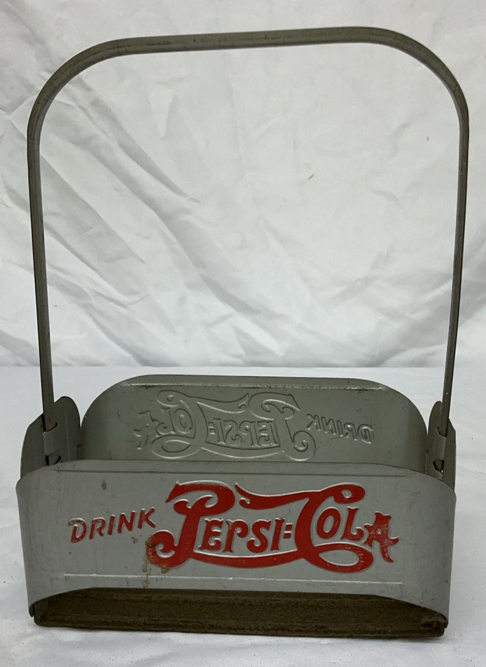 Vintage Metal Pepsi Thermometers And Bottle Carrier - image 9 of 10