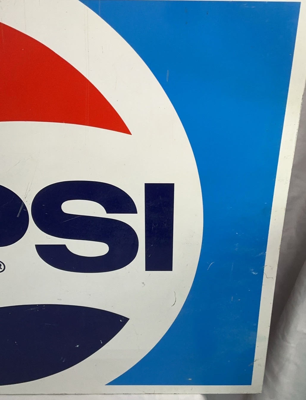 Vintage Pepsi Metal Sign - image 4 of 5