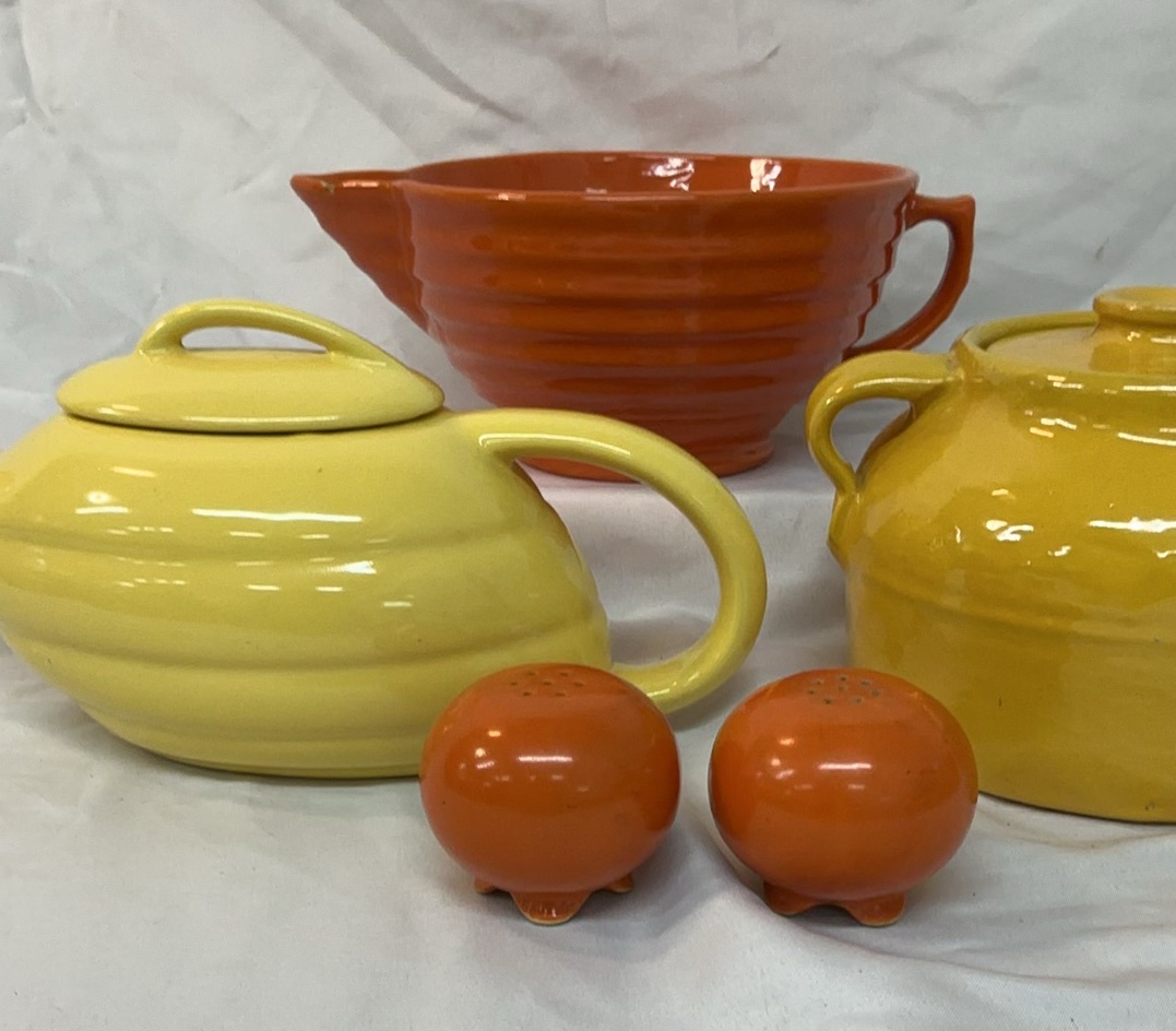 Bauer Ceramics in yellows and oranges - image 1 of 11