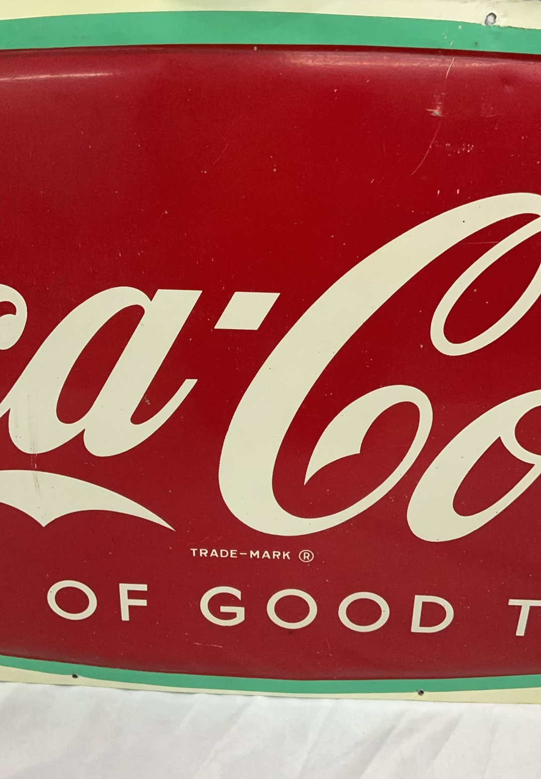 Vintage Metal Coca-Cola Sign - image 3 of 6