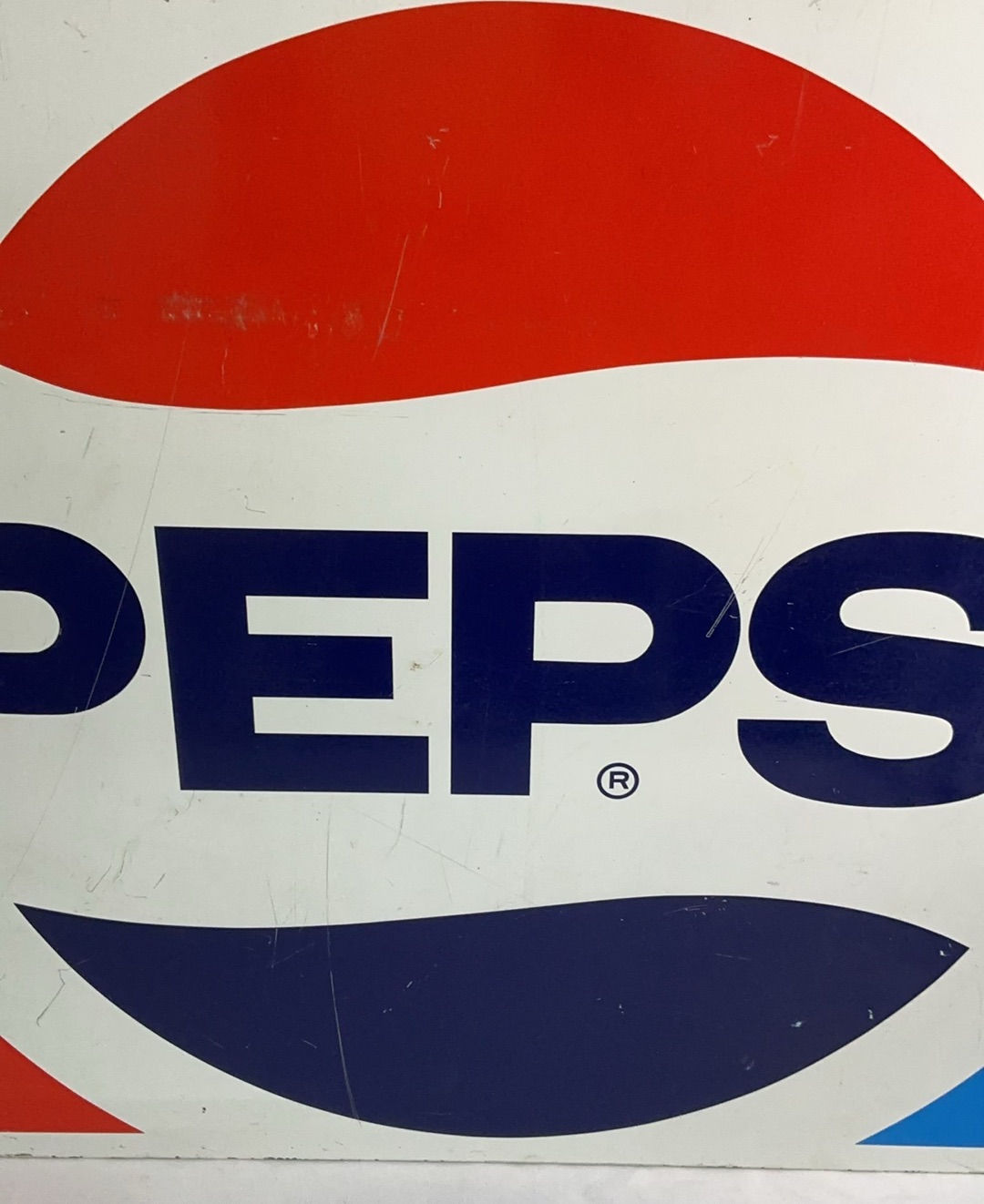 Vintage Pepsi Metal Sign - image 3 of 5