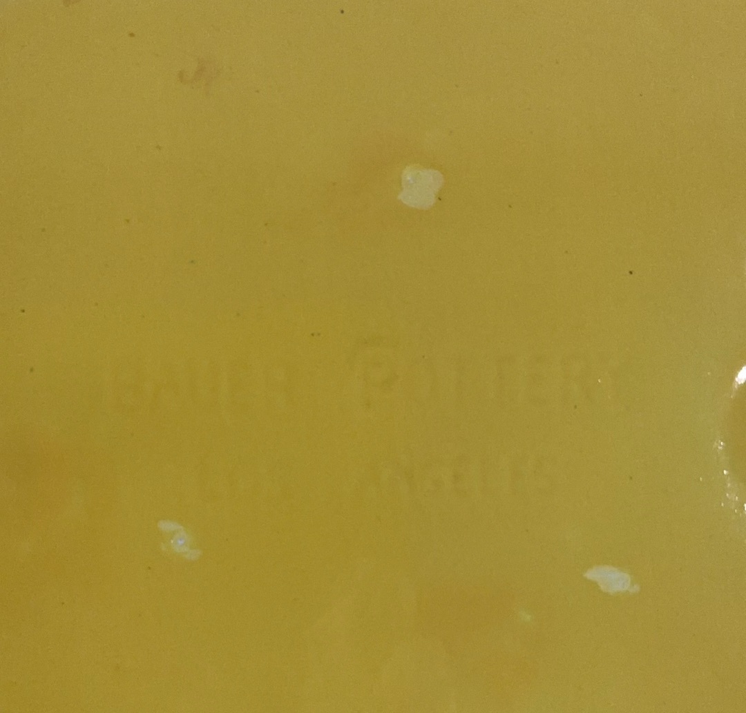 Bauer Ceramics, yellow, lime and brown - image 10 of 10