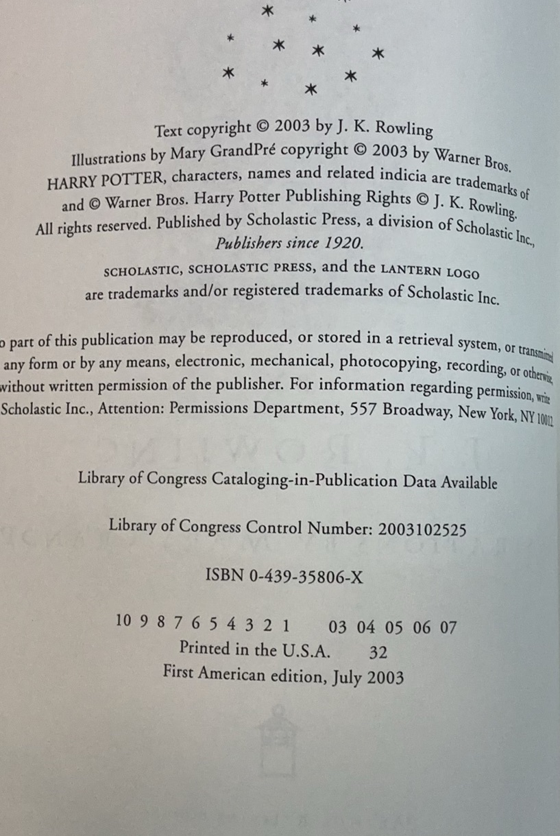 Harry Potter Hard Cover Books - image 6 of 7