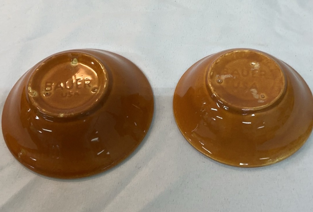 Bauer Ceramics mustards and browns. - image 12 of 12