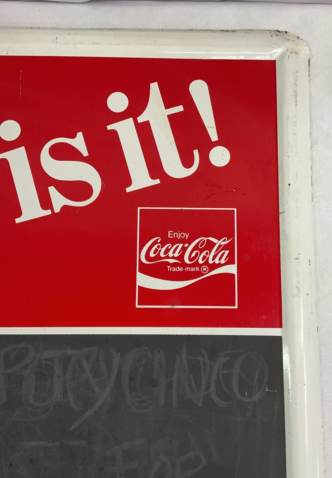Vintage Soda Metal Diner Chalkboards - image 7 of 10