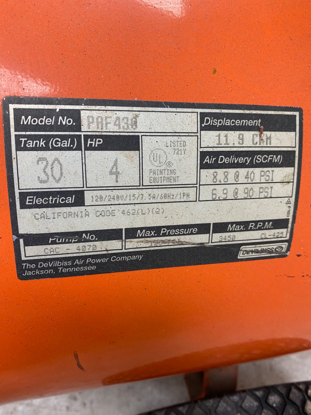 Portable Air Compressor - image 6 of 6