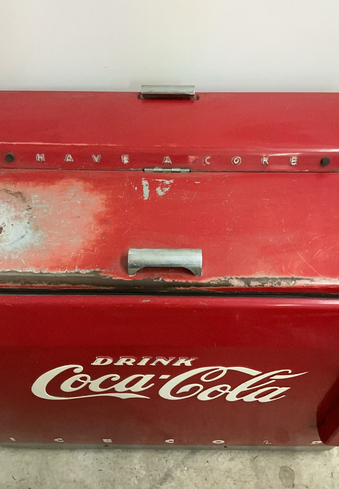 Vintage Coca-Cola Refrigerated Soda Machine - image 2 of 9