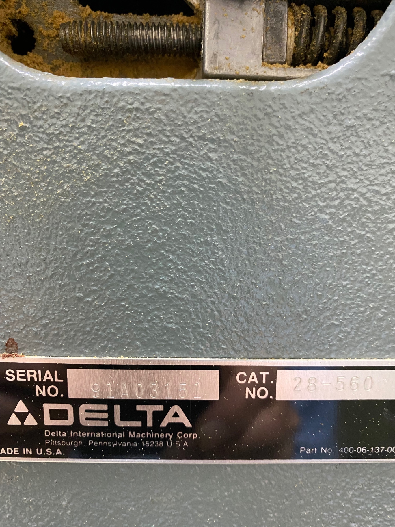 Delta Motorized Band Saw - image 7 of 7