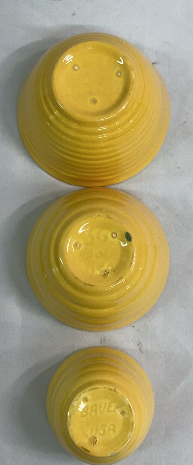 Bauer Ceramics, yellow, lime and brown - image 7 of 10