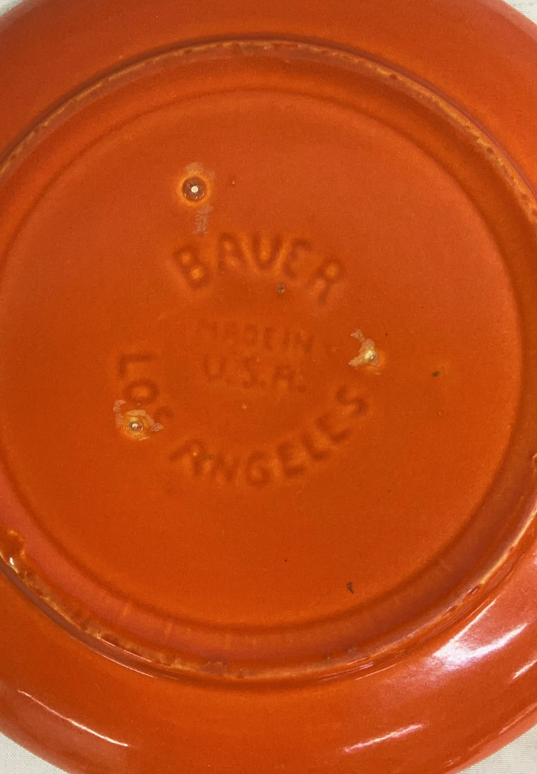 Bauer Ceramics in golds and oranges - image 7 of 9