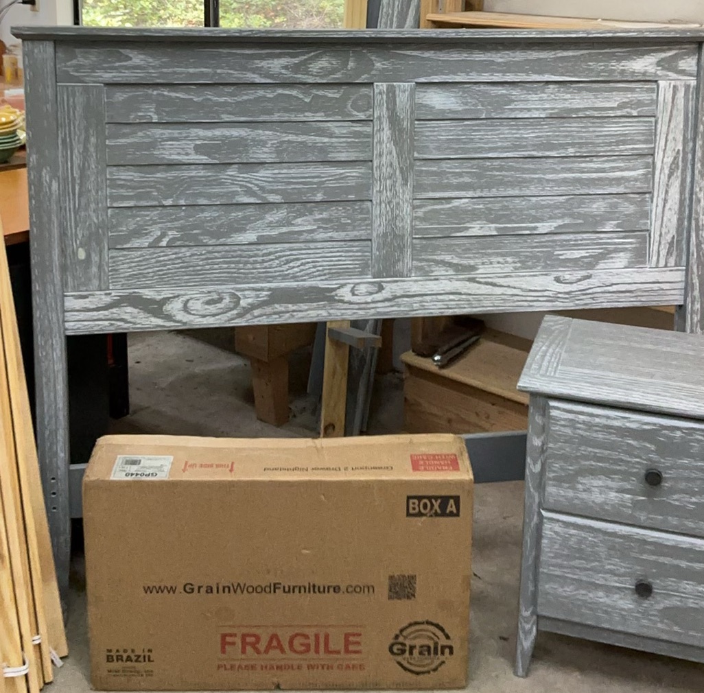 Full Bedframe And Two NIghtstands. - image 6 of 8