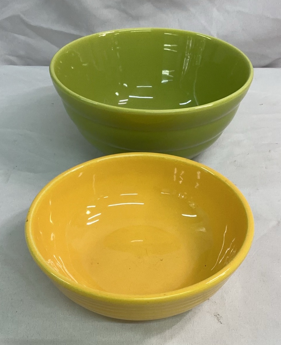 Bauer Ceramics, yellow, lime and brown - image 4 of 10
