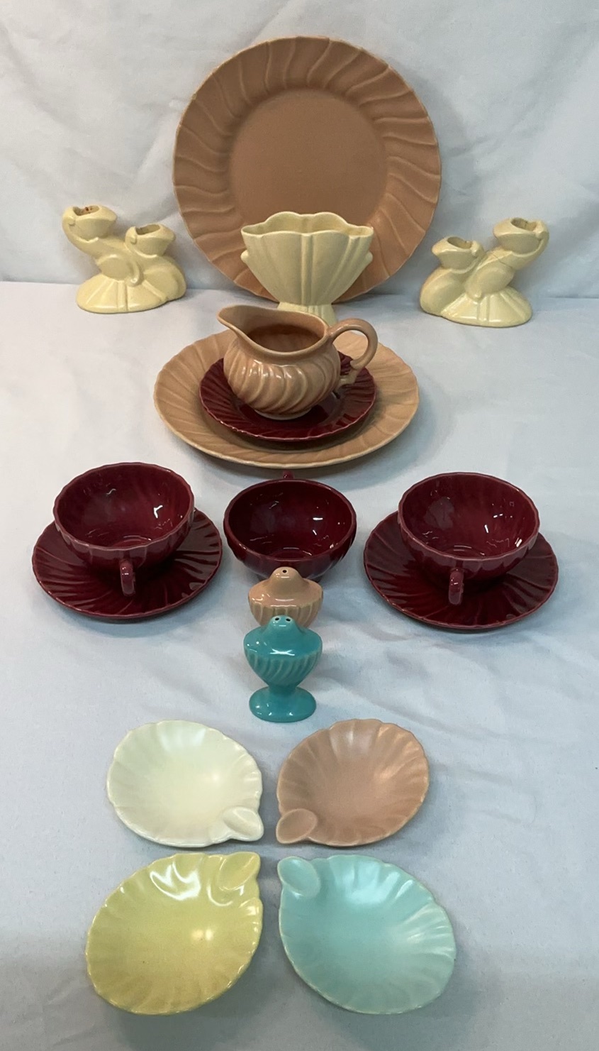 Assortment of Bauer And Franciscan Ceramics - image 1 of 10