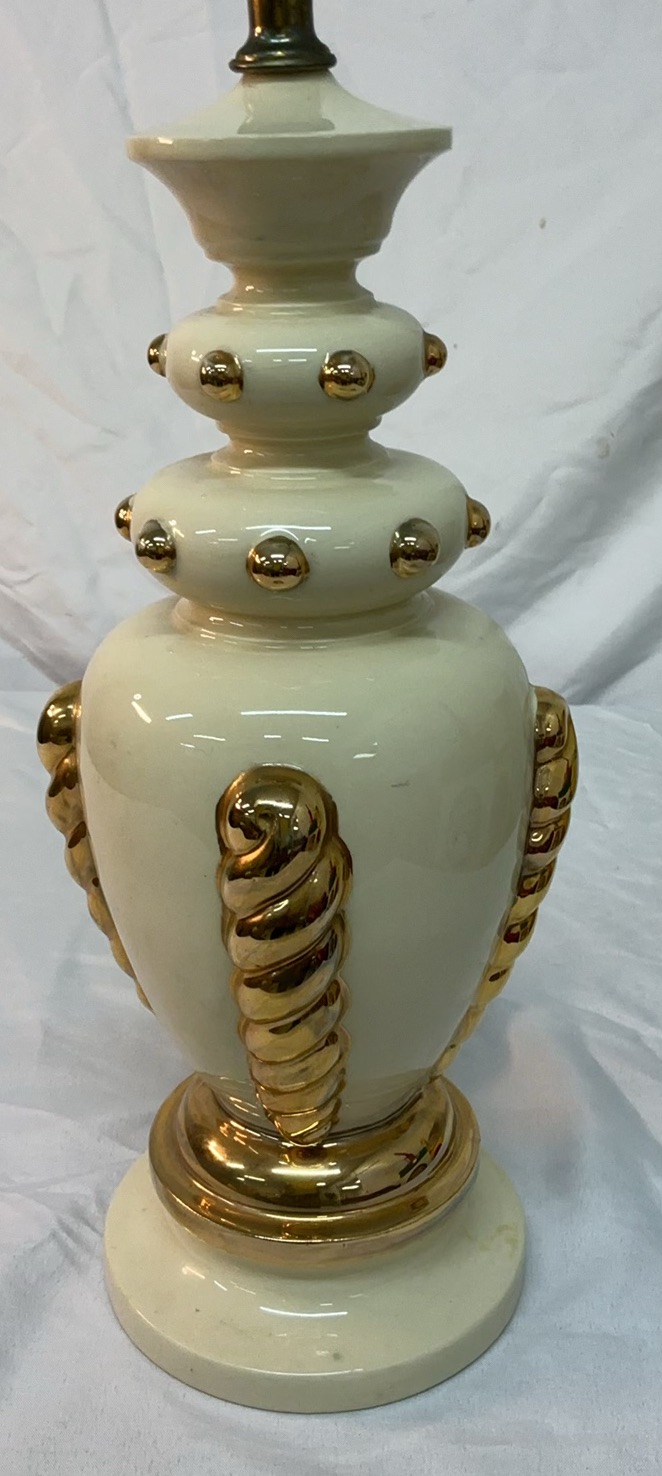 Three Unique MCM Ceramic Lamps - image 6 of 7