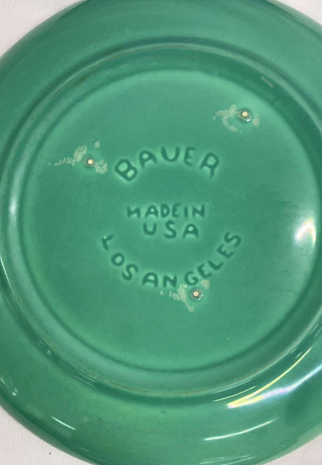 Bauer Blues Plates, and rare pitcher - image 6 of 13
