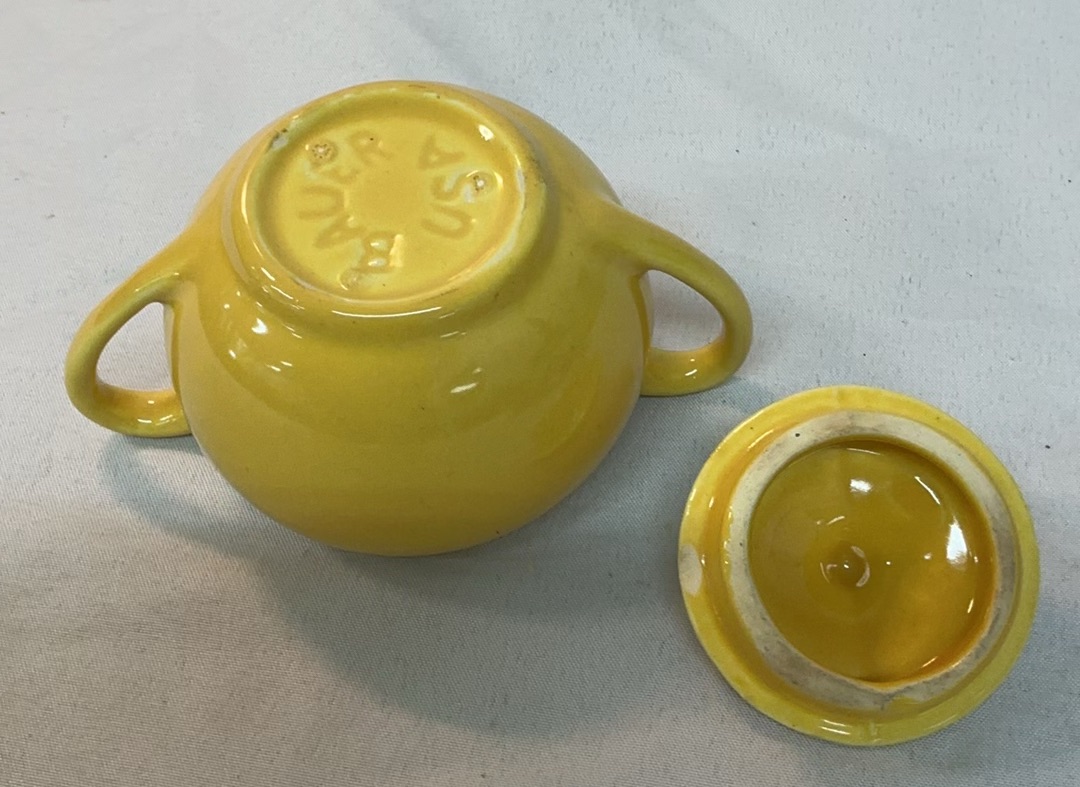 Bauer Ceramics mustards and browns. - image 10 of 12