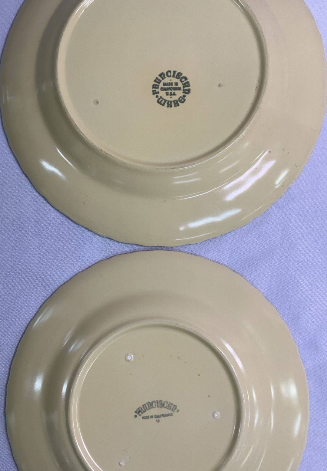 Pale Yellow Franciscan Coronado dishes - image 3 of 15