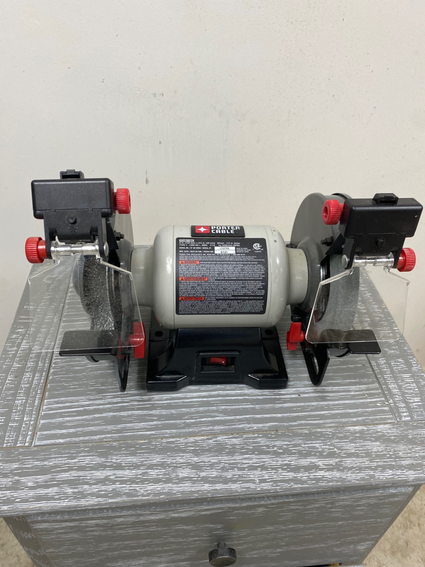 Porter-Cable Dual-Wheel Bench Grinder - image 1 of 5