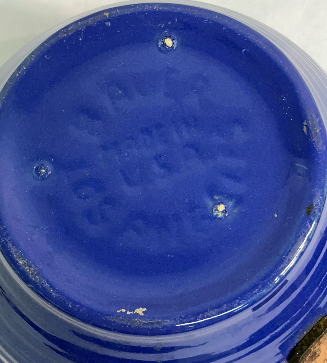Bauer Blues Plates, and rare pitcher - image 3 of 13