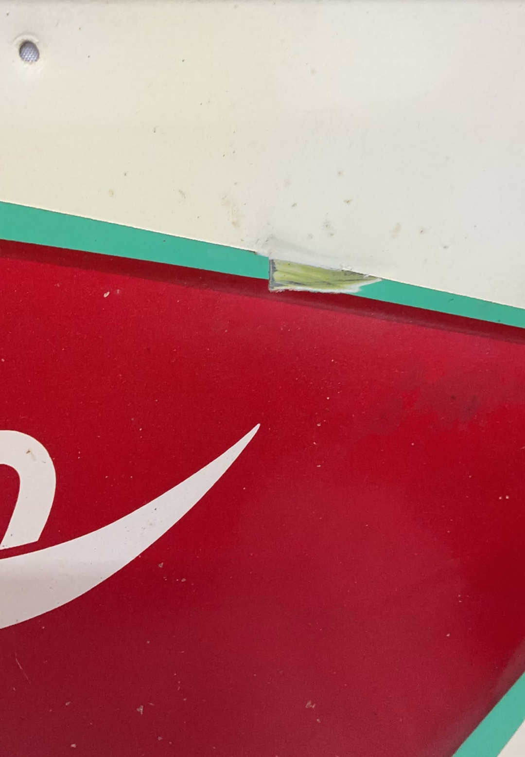 Vintage Metal Coca-Cola Sign - image 2 of 6