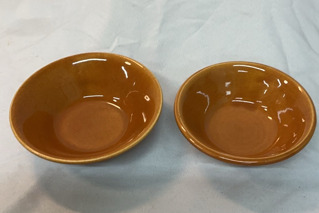 Bauer Ceramics mustards and browns. - image 11 of 12