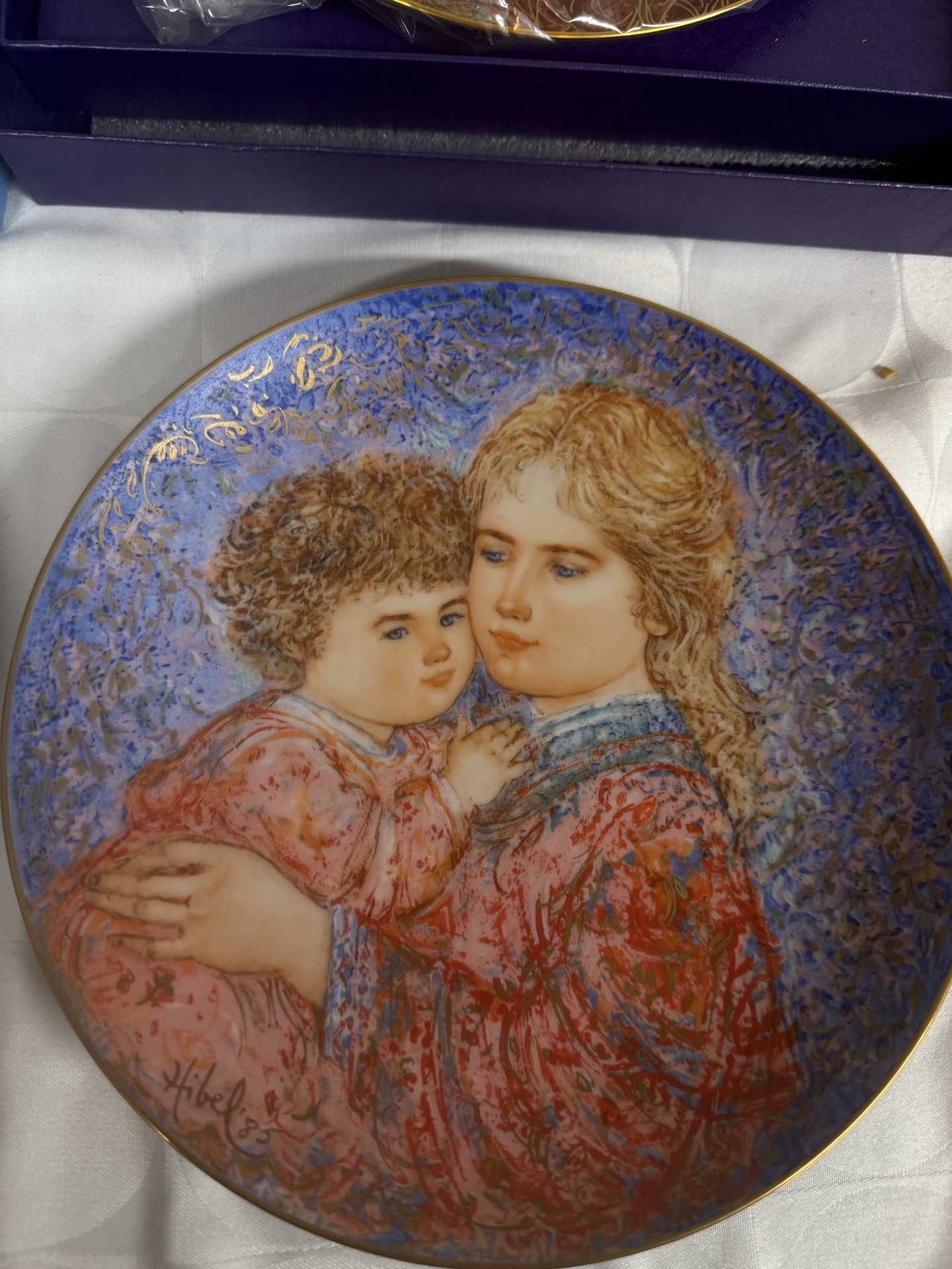 Edna Hibel Mother's Day Collector Plates – Four Plate Set - image 2 of 10