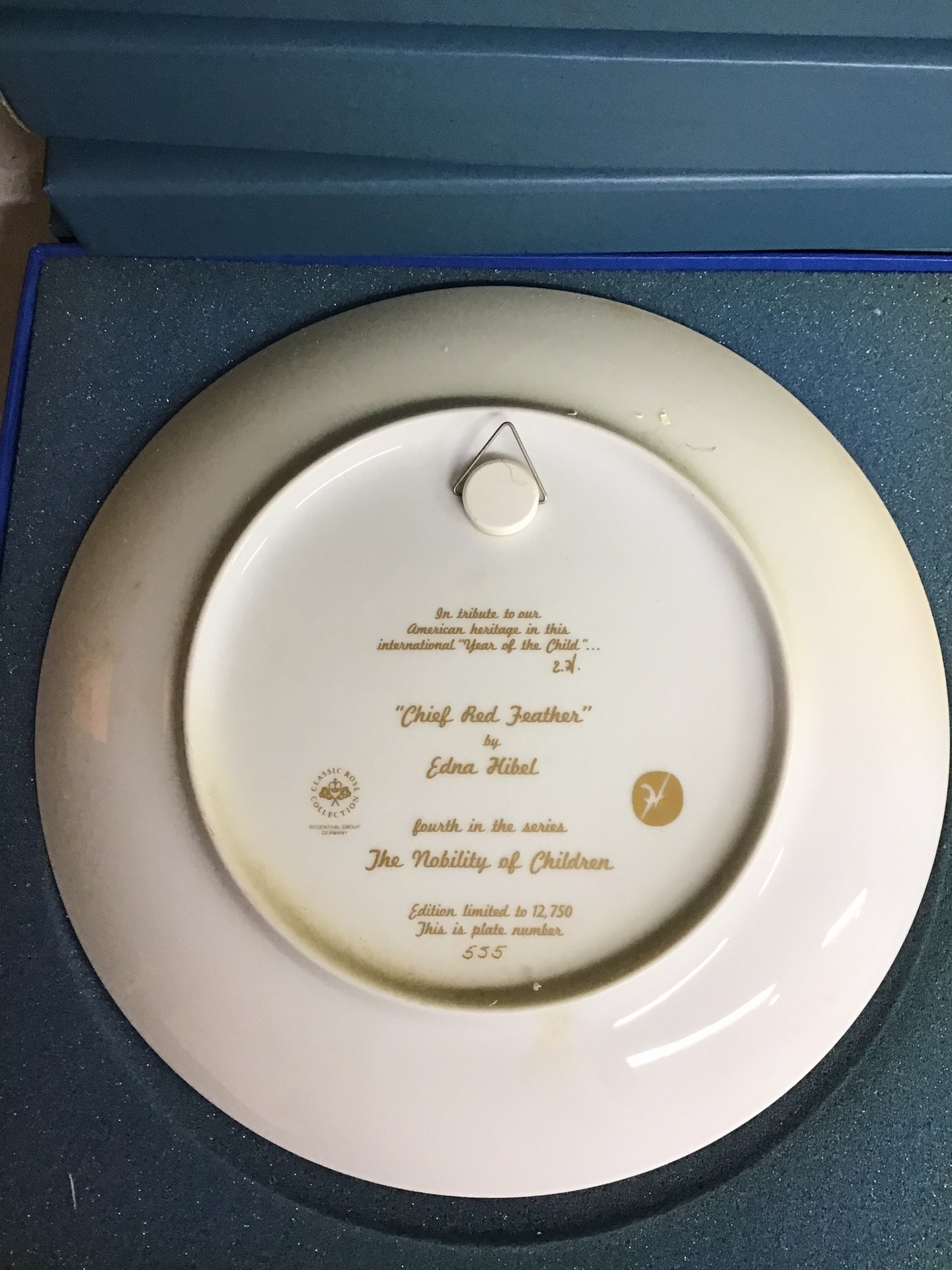 Edna Hibel The Nobility of Children Collector Plates - image 6 of 11