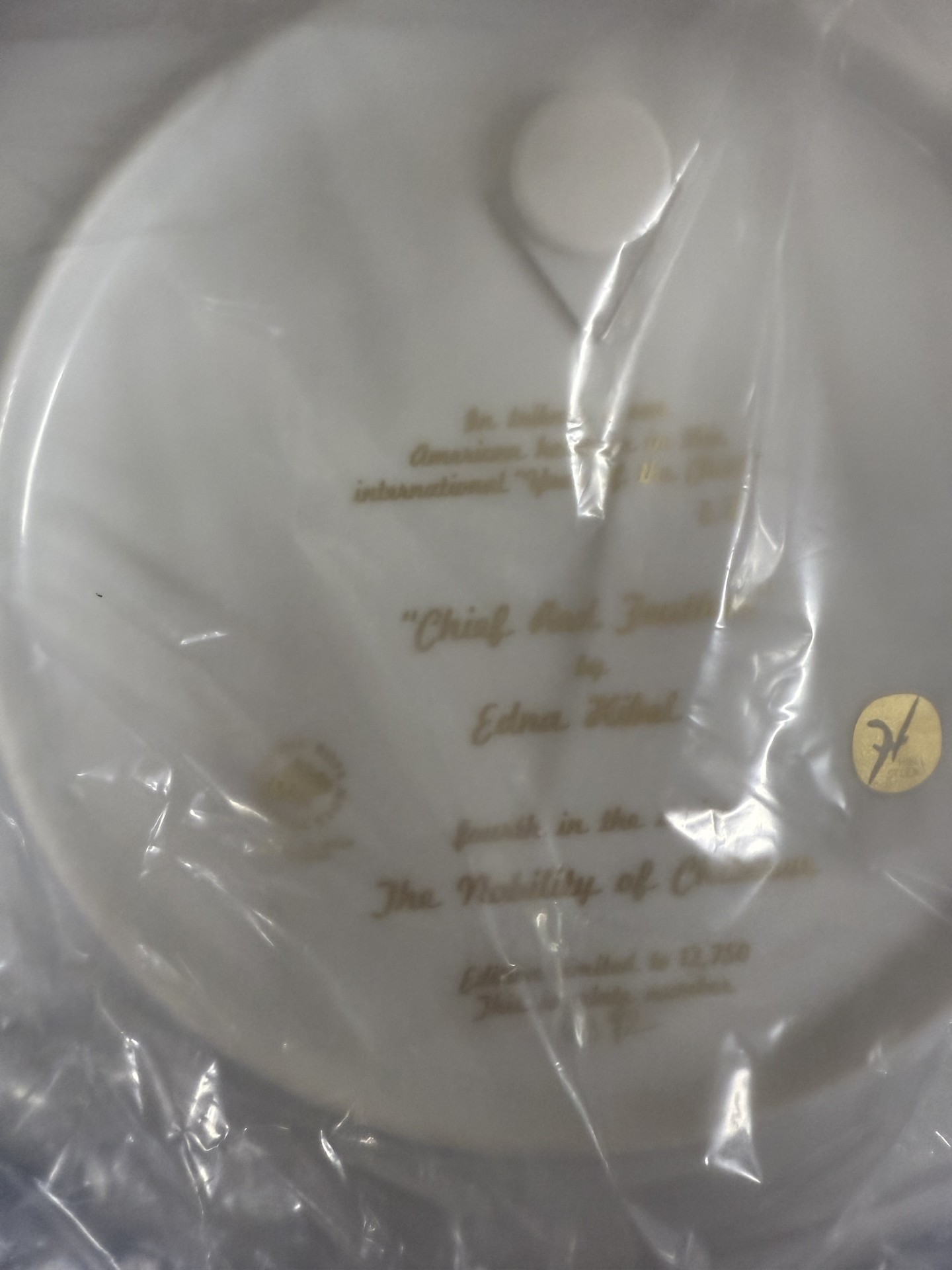 Set of 4 Edna Hibel Nobility of Children Collector Plates - image 15 of 18