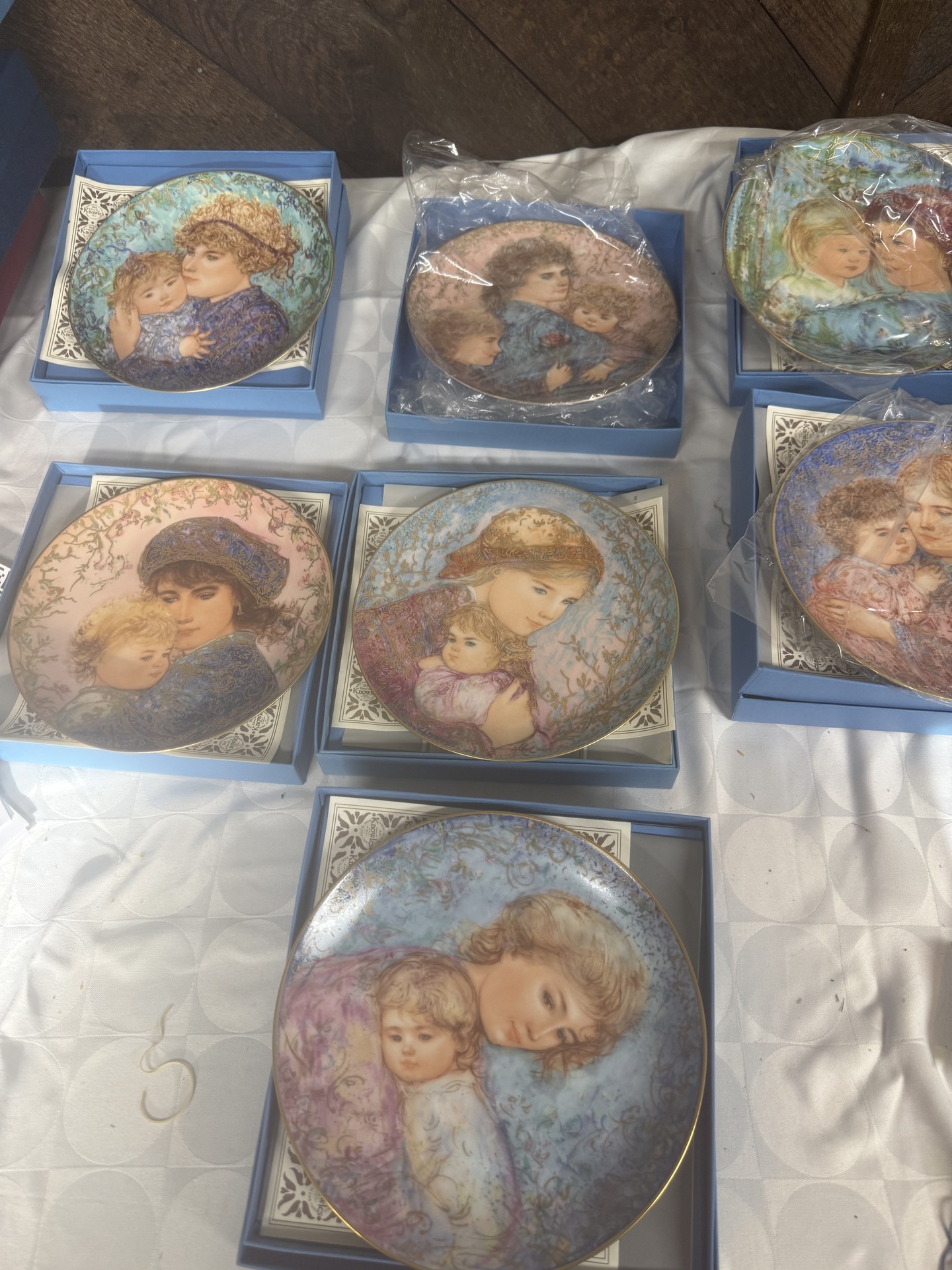Edna Hibel Mother's Day Plates by Knowles China - image 1 of 22