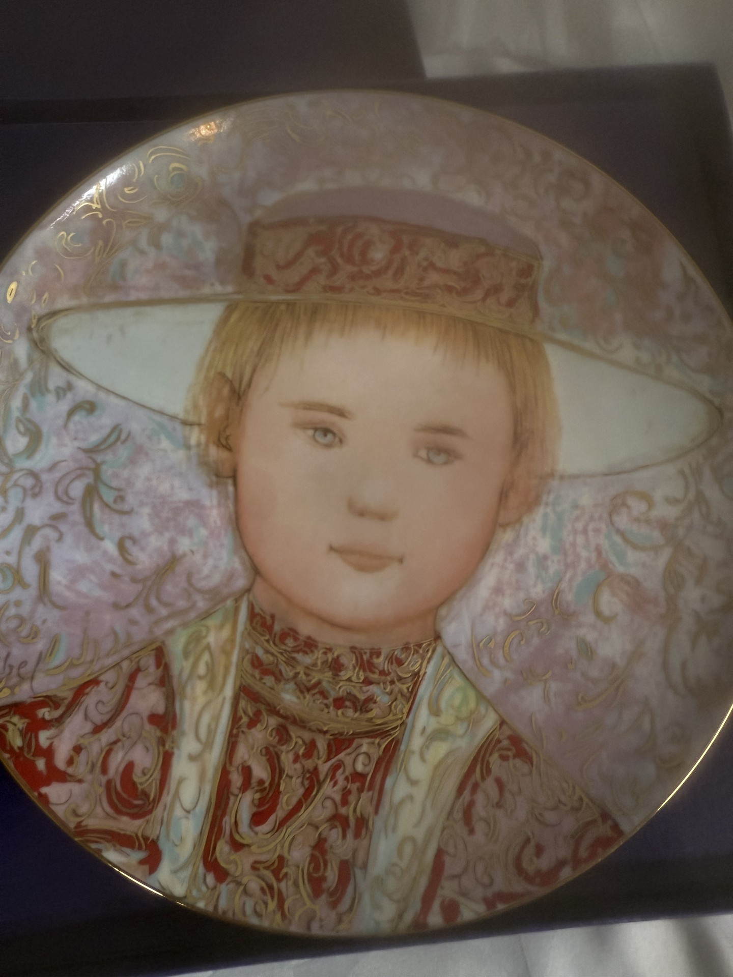 Edna Hibel Limited Edition Collectible Plates Set - image 9 of 16