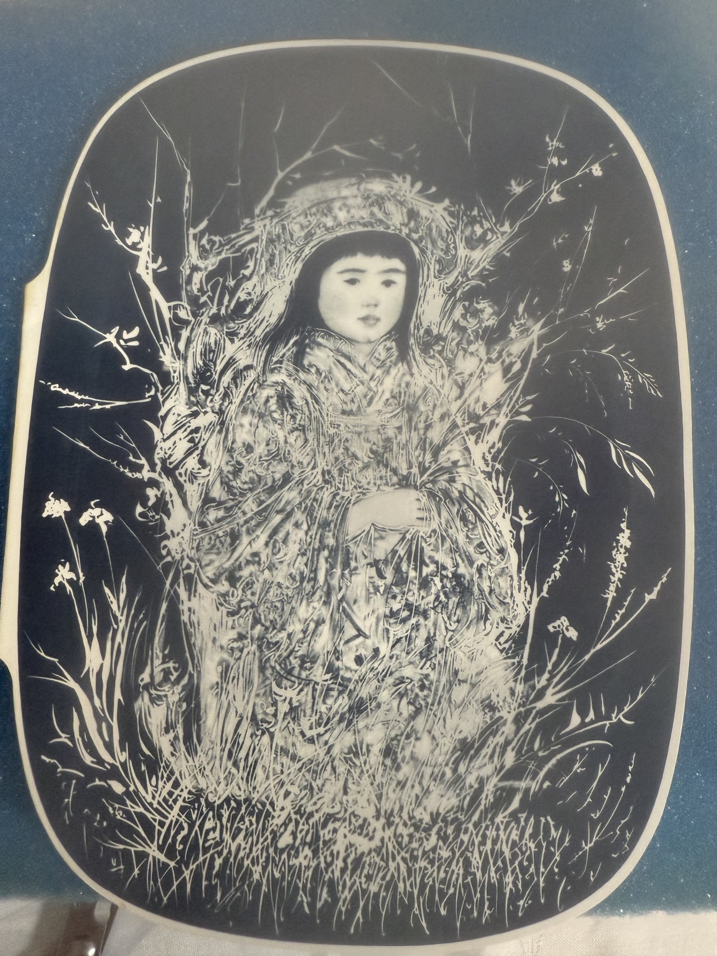 Takara Arte Ovale porcelain art by Edna Hibel with certificate - image 5 of 7