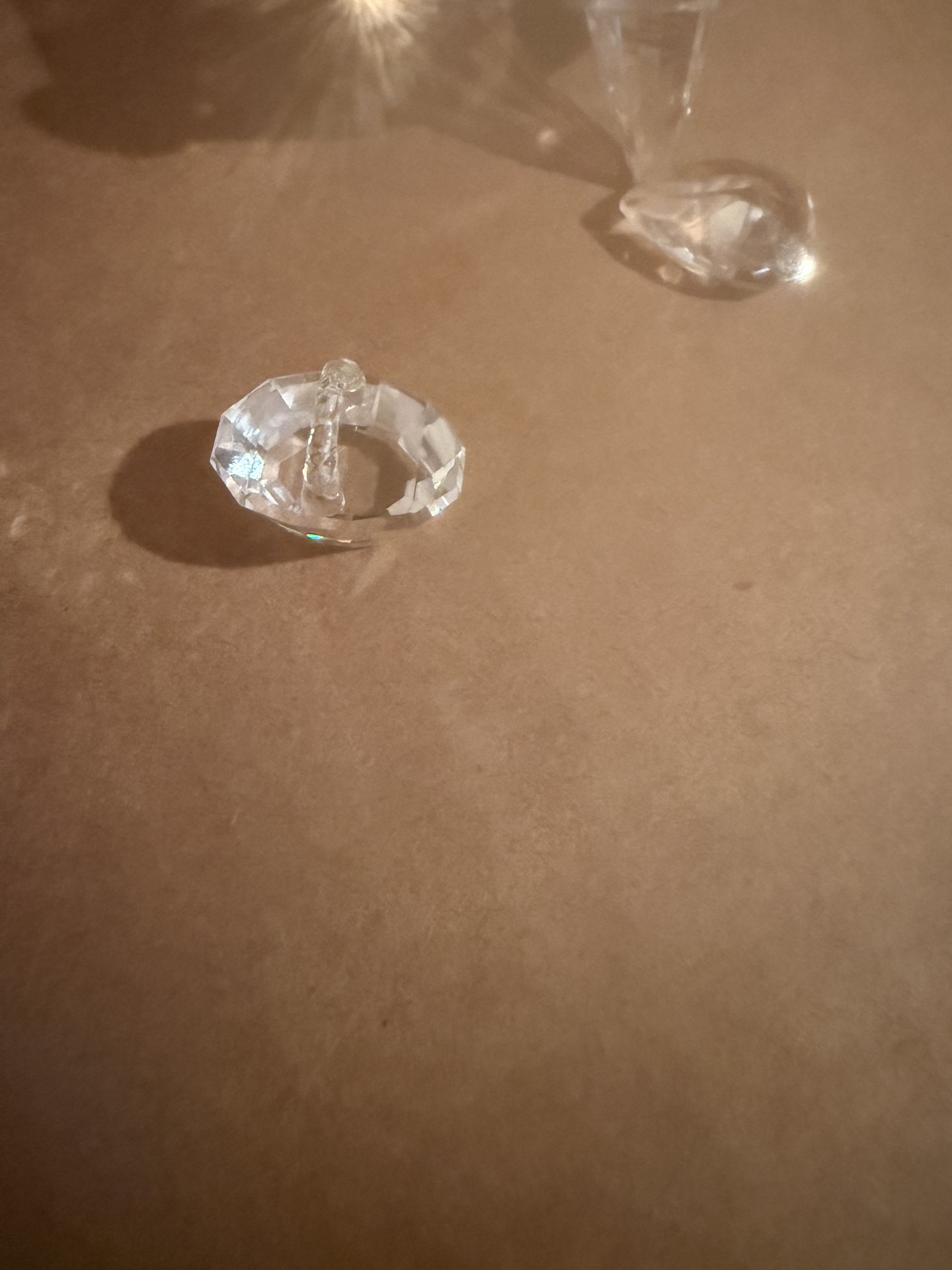 Crystal pig figurines and Star of David paperweight - image 2 of 6