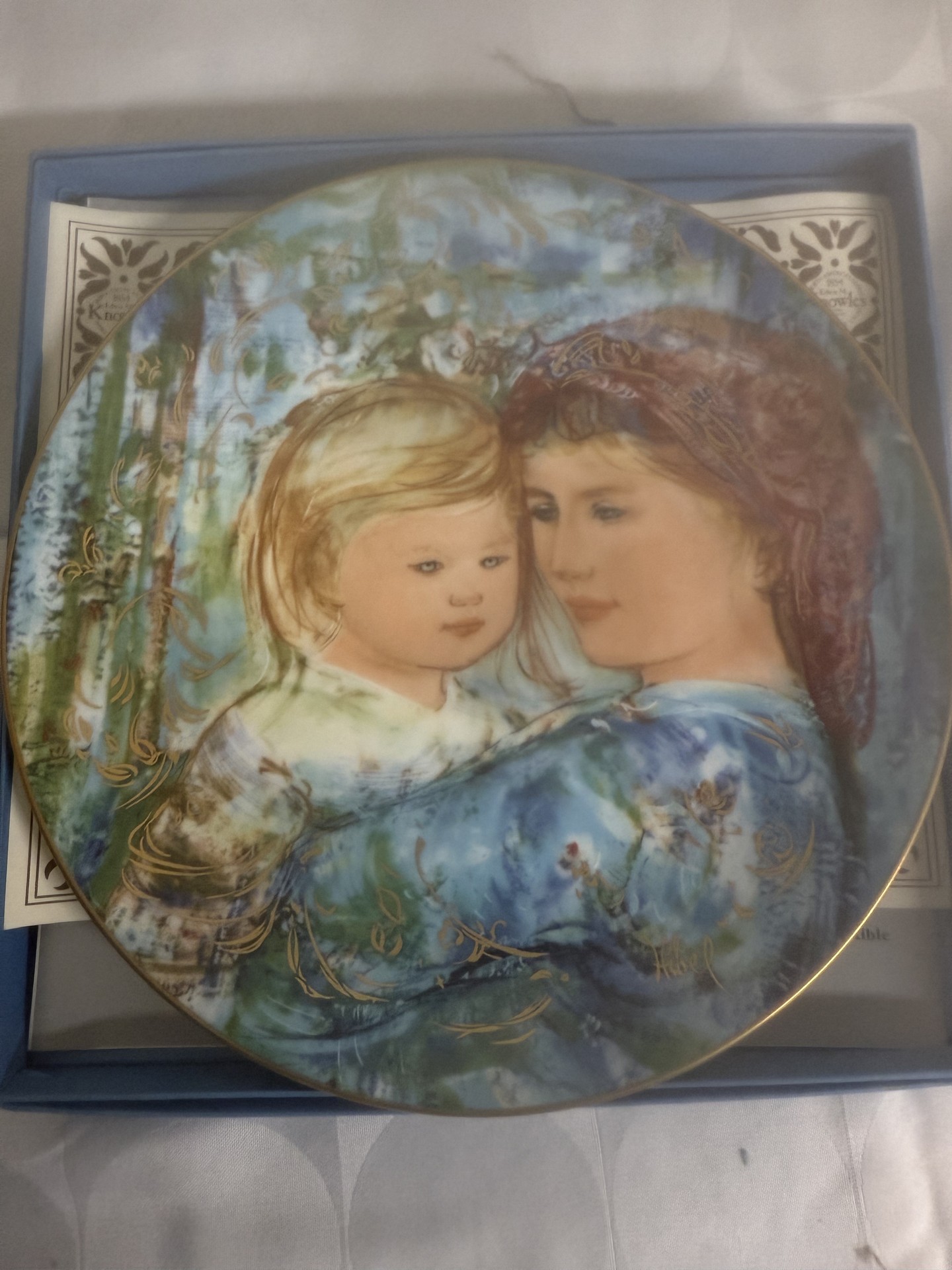 Edna Hibel Mother's Day Plates Collection by Knowles - image 23 of 26