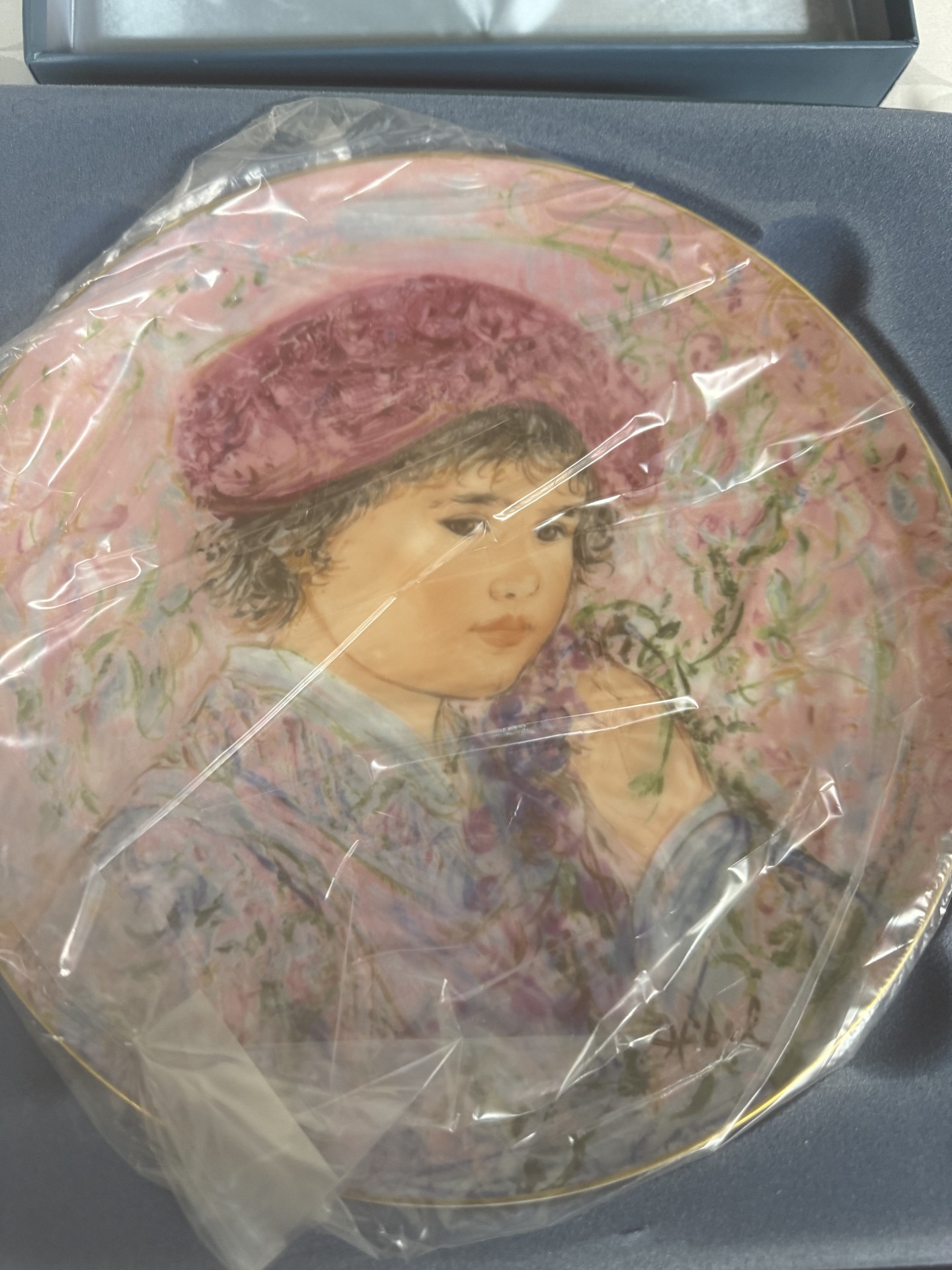 Limited Edition Edna Hibel Nobility of Children Plates - image 8 of 8