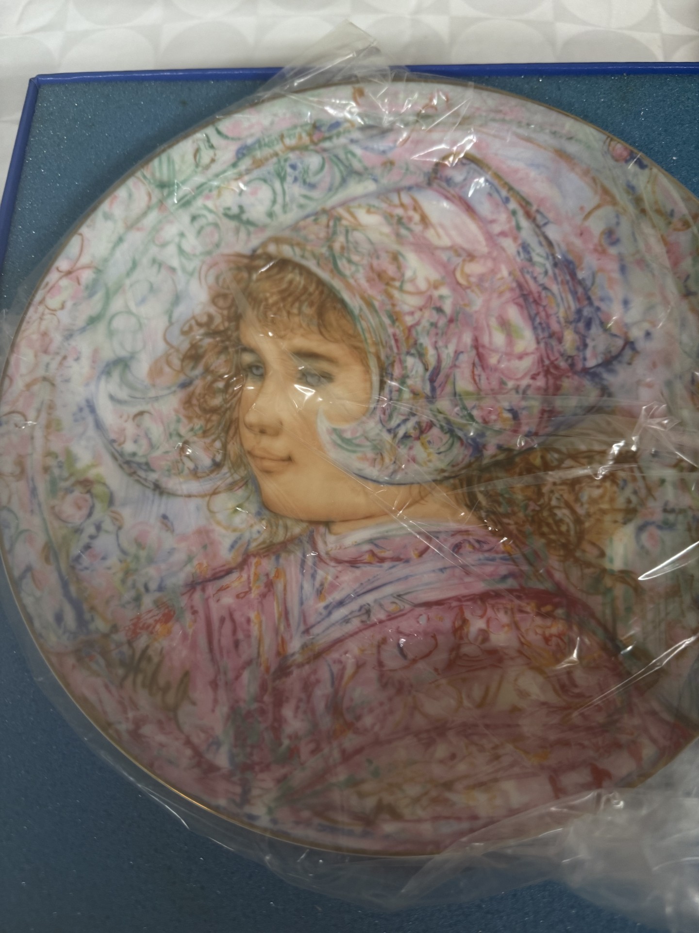 Limited Edition Edna Hibel Nobility of Children Plates - image 4 of 8