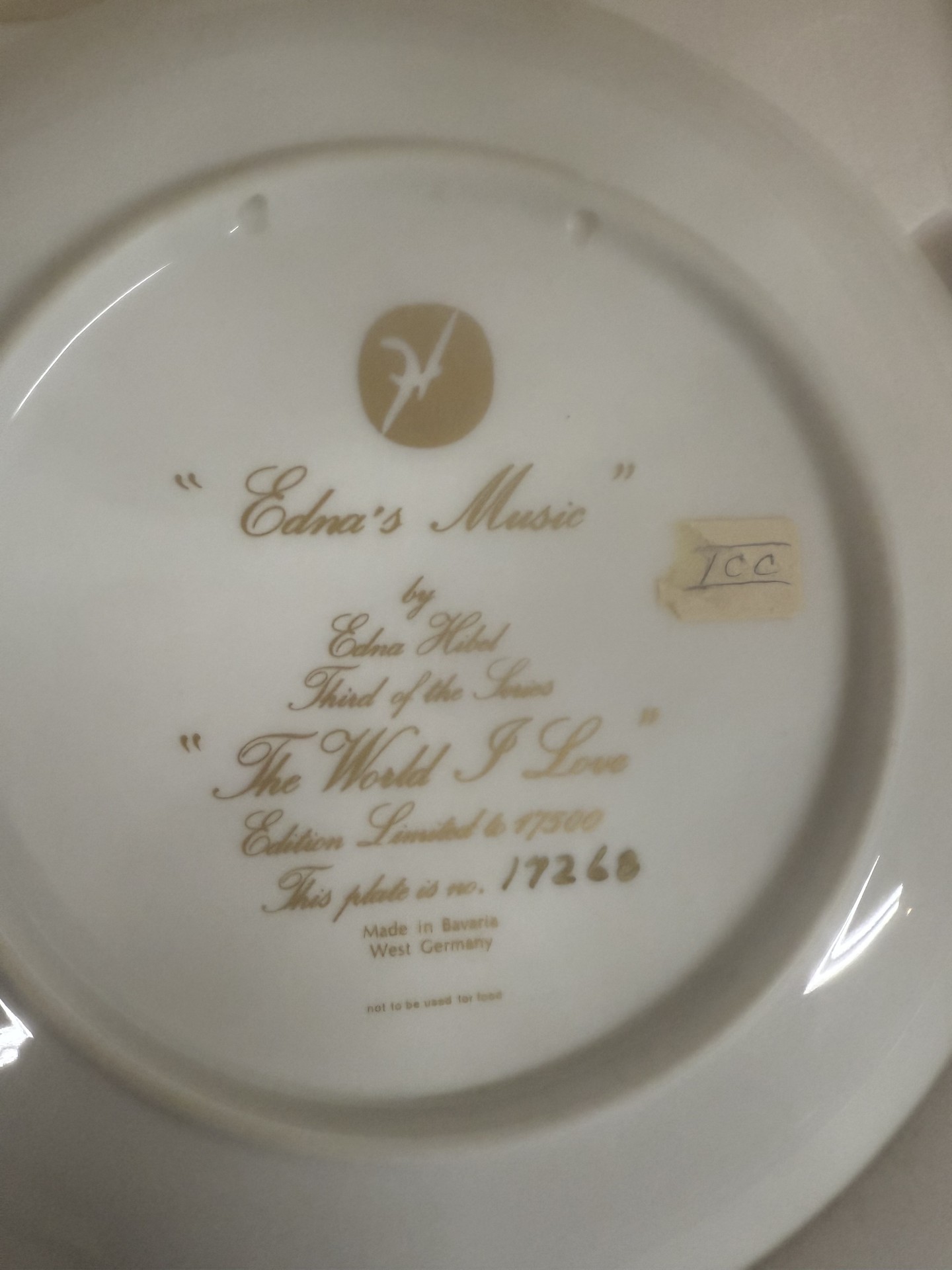 Edna Hibel Limited Edition Collectible Plates Set - image 6 of 16