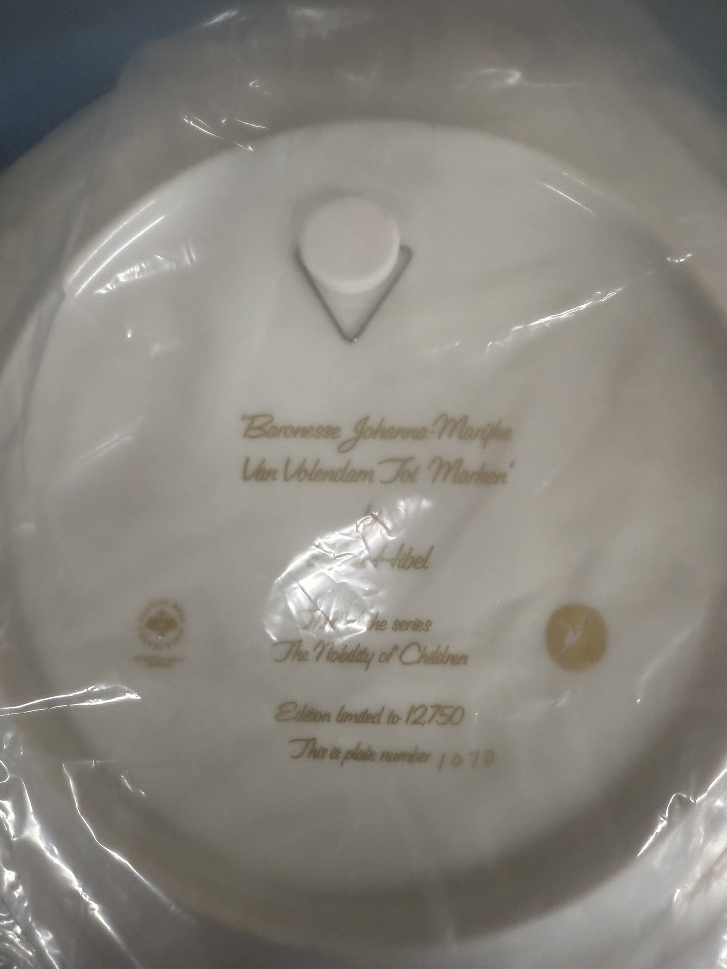 Limited Edition Edna Hibel Nobility of Children Plates - image 5 of 8