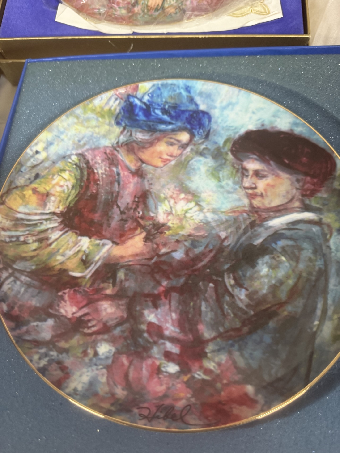 Edna Hibel Famous Women and Children Limited Edition Porcelain Plates - image 1 of 16