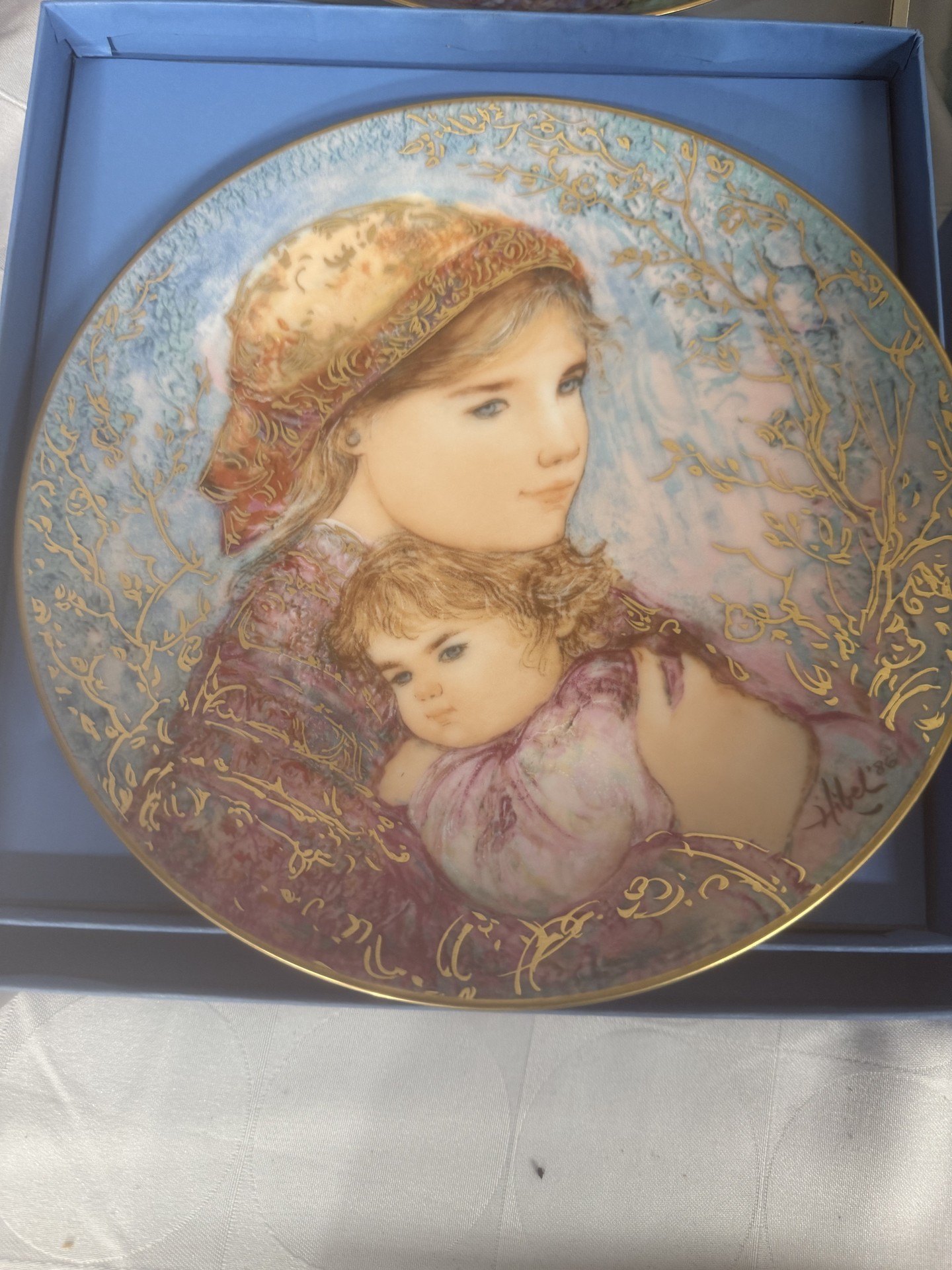 Edna Hibel Mother's Day Plates Collection by Knowles - image 8 of 26