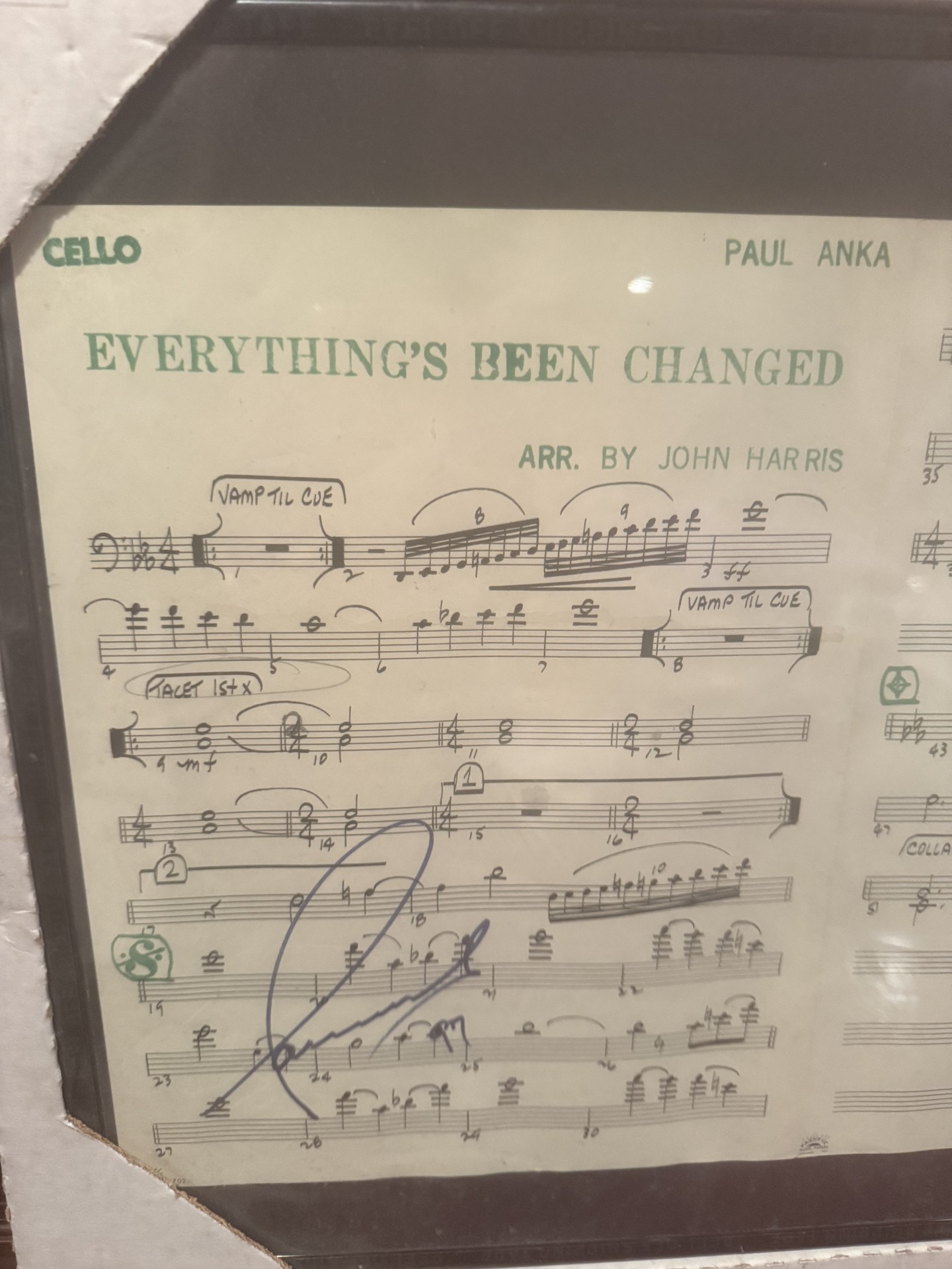 Everything's Been Changed: Cello Sheet Music (Arr. John Harris) - image 2 of 5