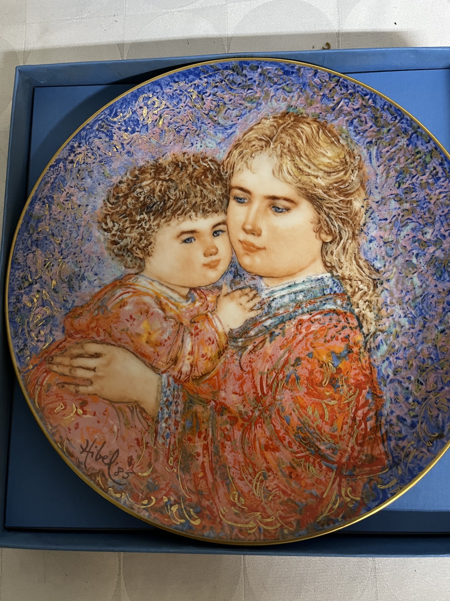 Edna Hibel Mother's Day Limited Edition Plates - image 7 of 9