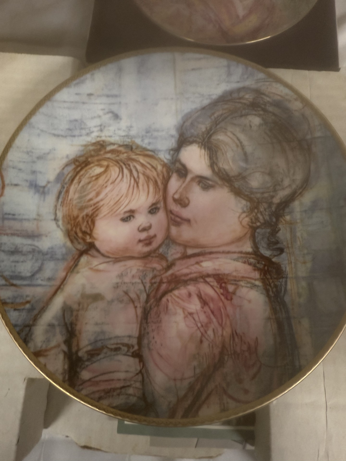 Edna Hibel Limited Edition Collectible Plates with Certificates - image 1 of 14
