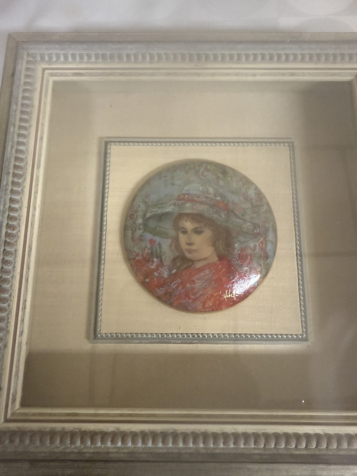 Edna Hibel Lucia & Child Limited Edition Porcelain Plates - image 10 of 14