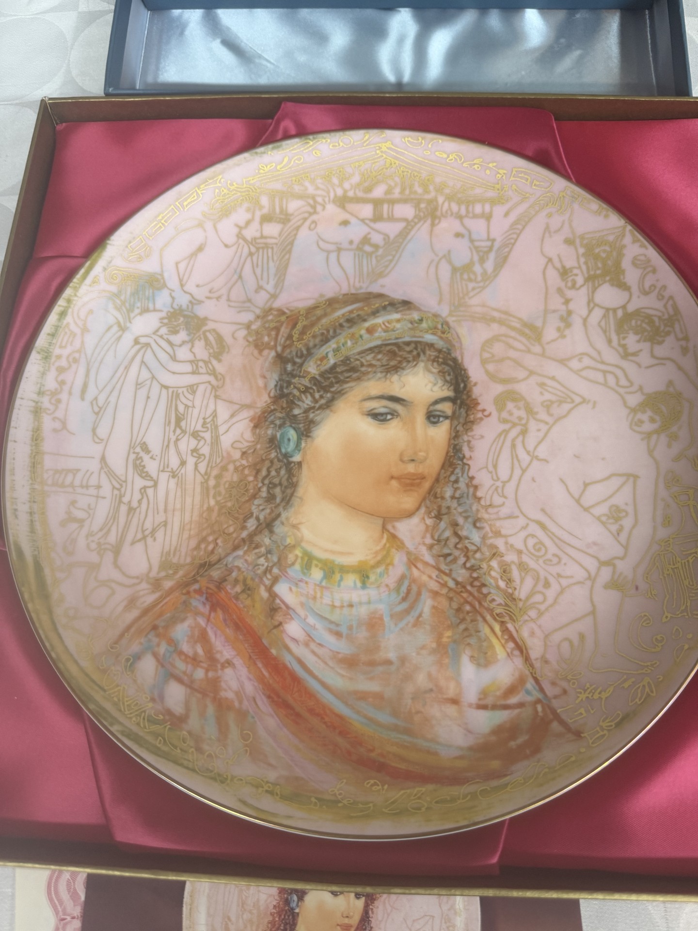 Hibel Porcelain Plate Collection with Diana and Greece tributes - image 16 of 21