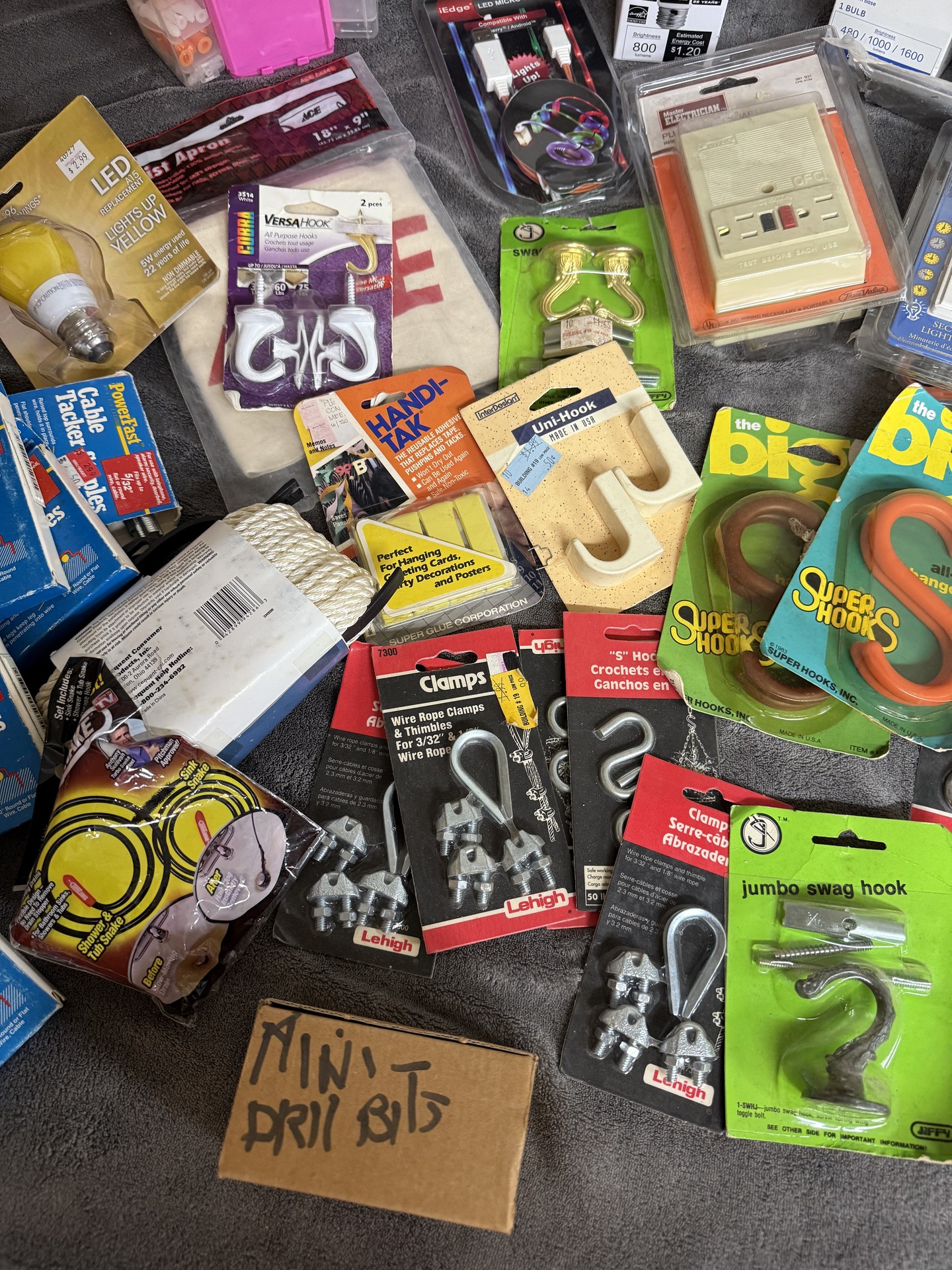 Assorted hardware, fasteners, and electrical supplies - image 3 of 8
